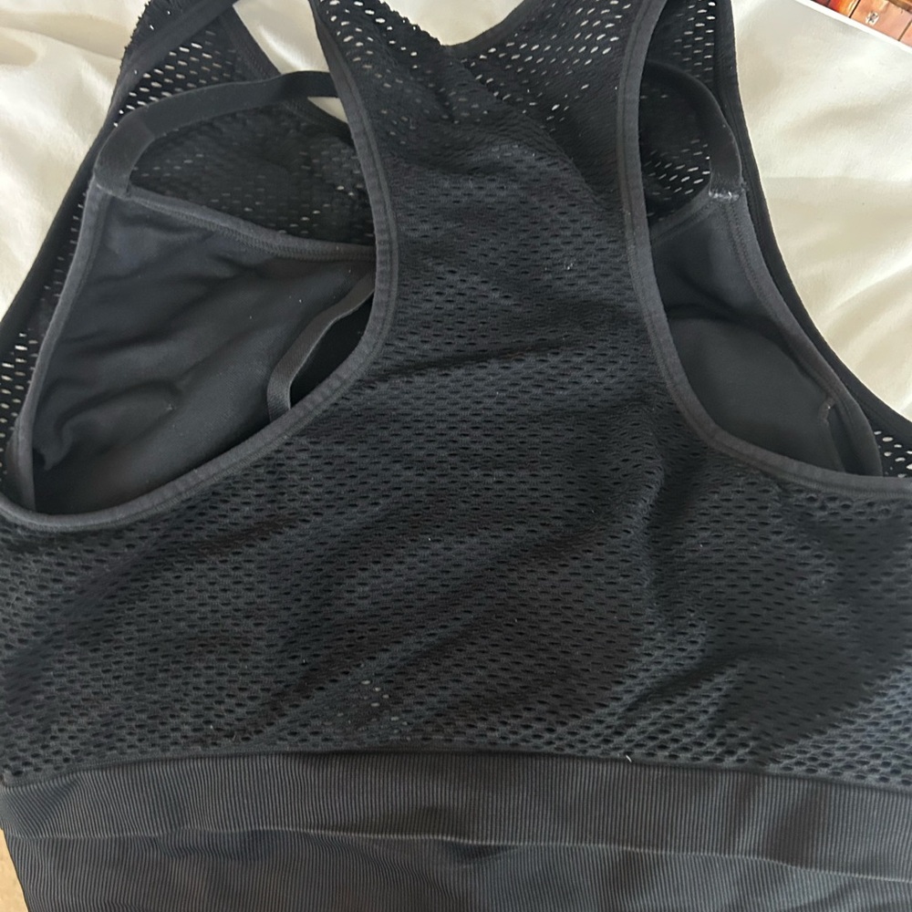 JoyLab Black Mesh Racerback Bra XL - Picture 3 of 4
